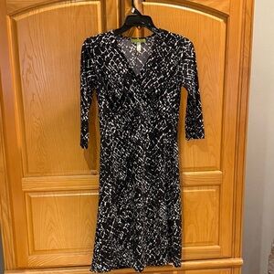 Sigrid Olsen Multicolor Wrap Dress Size Petite Small
